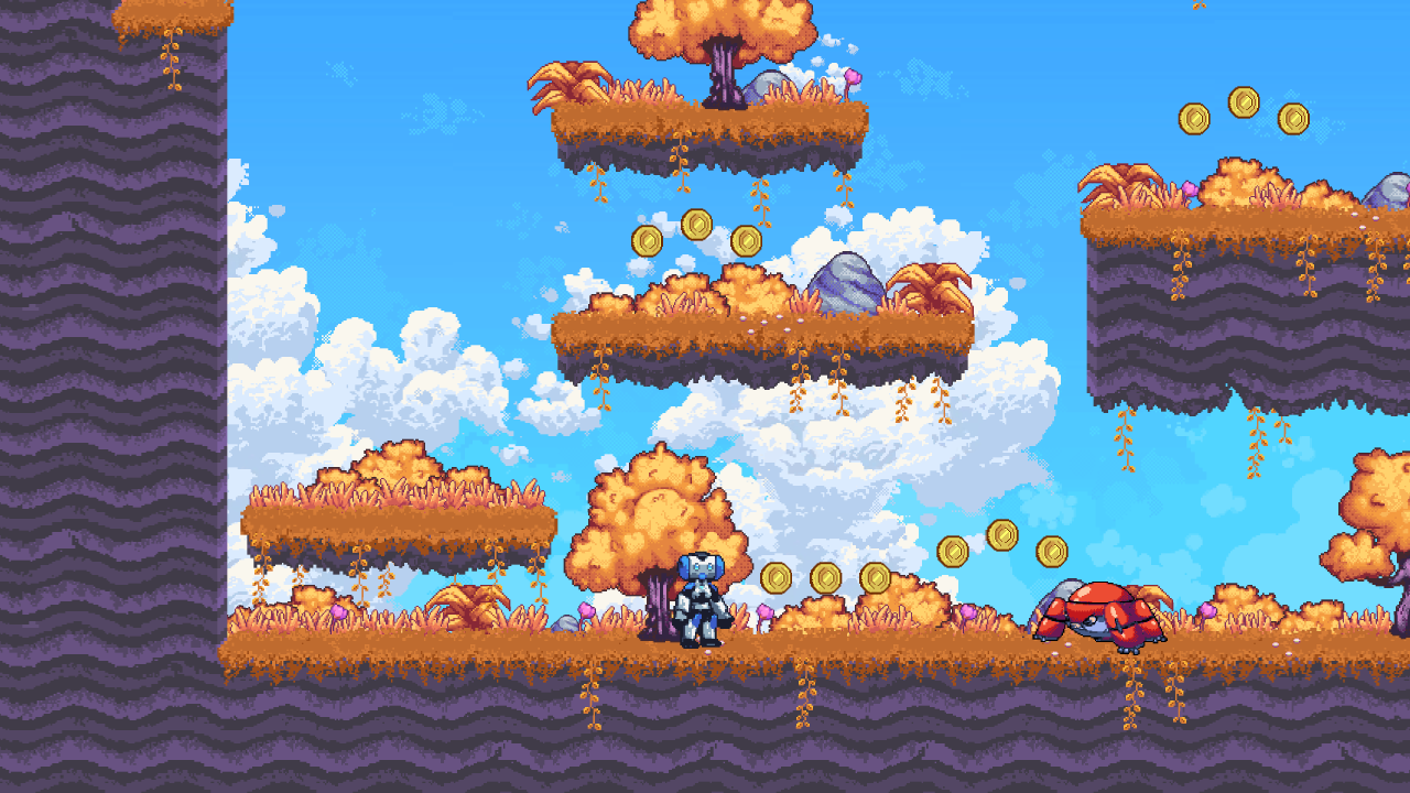 2D Platformer, official Godot demo screenshot